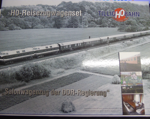 Tillig H0 70046 Salonwagenzug 3 Der Dr, Ep. Iv Set 2 Neu & Ovp-image