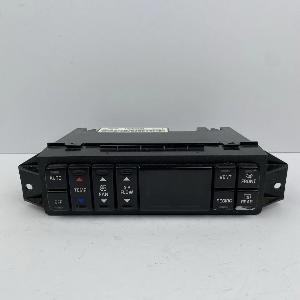 OEM 16202304 97-05 BUICK PARK AVE AC DIGITAL CLIMATE TEMPERATURE CONTROL - Image 2 of 4