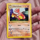 Pokémon Charmeleon 1st Edition Base Set Shadowless 24/102 80 HP Stage 1 English