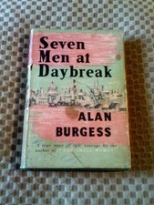 Seven Men At Daybreak Alan Burgess 1960 Harback 1st Edition Evans Heydrich SOE