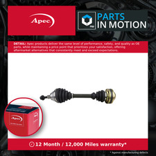 Drive Shaft Front Left ADS1176L Apec Driveshaft 1K0407271BJ 1K0407271EE Quality