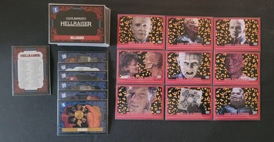 2026 Fright Rags HELLRAISER 96-CARD MASTER SET All Stickers Parallels 
