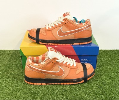 Size 9.5 - Nike Dunk Low SB x Concepts Orange Lobster