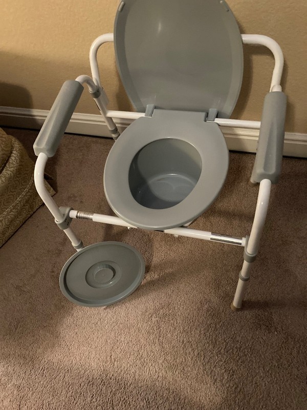 Guardian 3-in-1  Adult Portable Commode G1-200LX1 w Elongated Seat