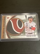 2025 Topps Museum Collection Trevor Story /5 Momentous Material Patch Relic