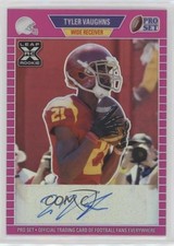2021 Leaf Pro Set Metal 1989 Pink Rainbow /35 Tyler Vaughns #PA-TV1 Auto 0w8