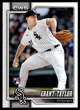 2026 Topps Series 1 Base Grant Taylor RC Chicago White Sox #49