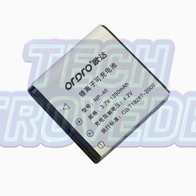 Original Ouda camera NP-40 battery V8 Z8 Z20 Z82 AC7 Z58 D328