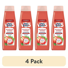 Alberto VO5 Strawberries & Cream Shampoo with Soy Milk, 16.9 fl oz, 4 Pack 0.65 per gallon