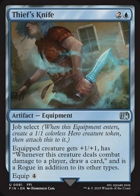 Thief's Knife - Foil - Final Fantasy - Near Mint