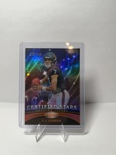CJ STROUD 2023 CERTIFIED STARS RC ROOKIE /149 ORANGE MIRROR HOLOTEXANS