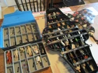Vintage Original Star Wars Action Figure Lot With Accesories And Two  Cases