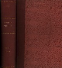 Reviews of Modern Physics, 1959. Volume 31, 1-4  - American Physical Society
