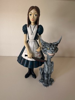 American McGee sAlice Fantasy Figurine w/Cheshire Cat