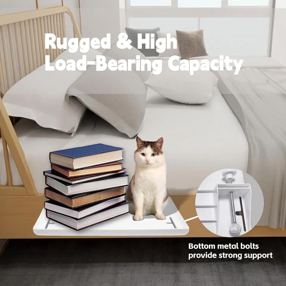 Abnehmbare Ablageschale, stanzfrei, für Nachttisch, Bücherregal, Badewanne - Bild 3 von 4