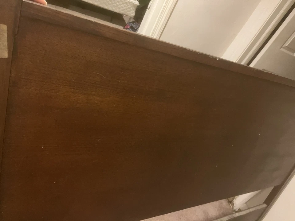 Cabecero Queen de teca estilo años 70 Foto 4 de 4