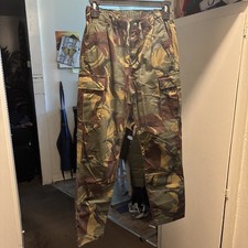 Polo Ralph Lauren Camo Cargo Pants W/elastic Waist Camo Sz L 14 