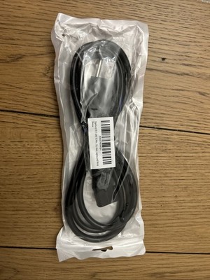 New 3 Prong AC Power Cord 5 Ft Cable US Plug PC Computer Desktop