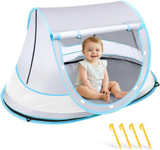 Baby Beach Tent, Pop up Beach Tent Sun Shade for Beach, UPF 50 UV Protection Su