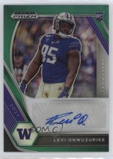 2021 Panini Prizm Draft Picks Green Levi Onwuzurike #DPA-LEV Auto 0rd2