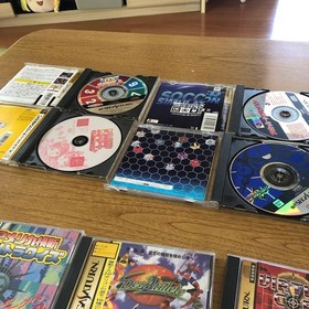 Sega Saturn Soft 11 piece set #6923ff