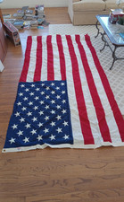 🇺🇸 Vintage Valley Forge 4x9 Ft American Flag – 100% Cotton – Made in USA –