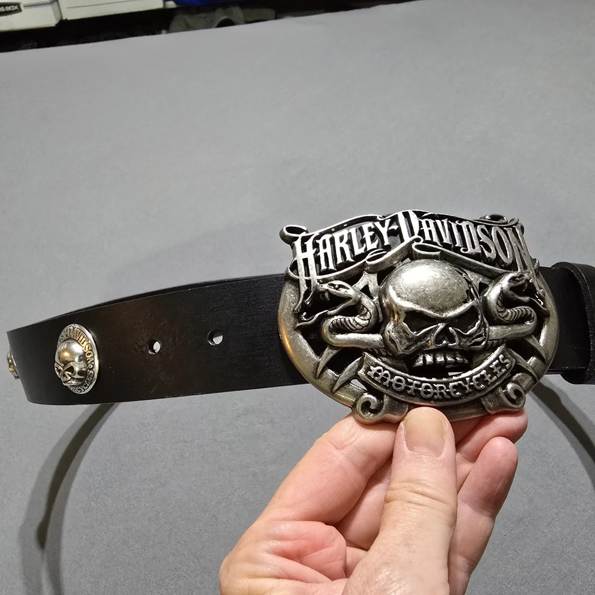 Harley-Davidson Studded Belts for Men for sale | eBay