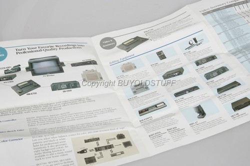 Sony Spring 1992 Video 8 & Video Product Guide DETAILED - Picture 3 of 7