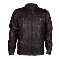 Mens Schott Lc5120x Brown Leather Jacket Mens Schott Lc5120x Brown Leather Jacket