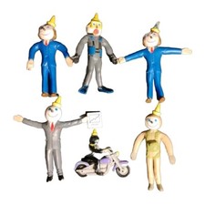 Vintage Toys Jack In The Box Restaurant Bendable Action Figure 90s Promo