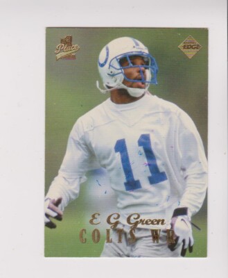 1998 Collector's Edge 1st Place #140 E.G. Green RC, Florida State Seminoles