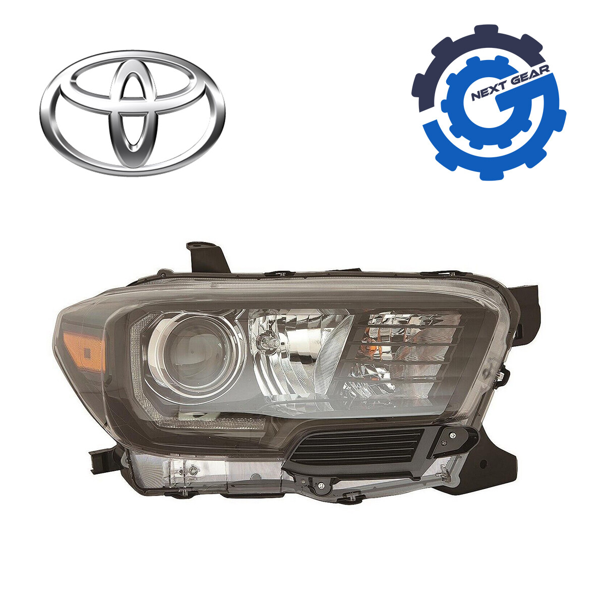 New OEM Toyota Headlight Assembly Right Halogen 2016-19