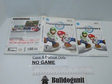 Mario Kart Wii Case Manual Inserts Only NO GAME Nintendo Wii