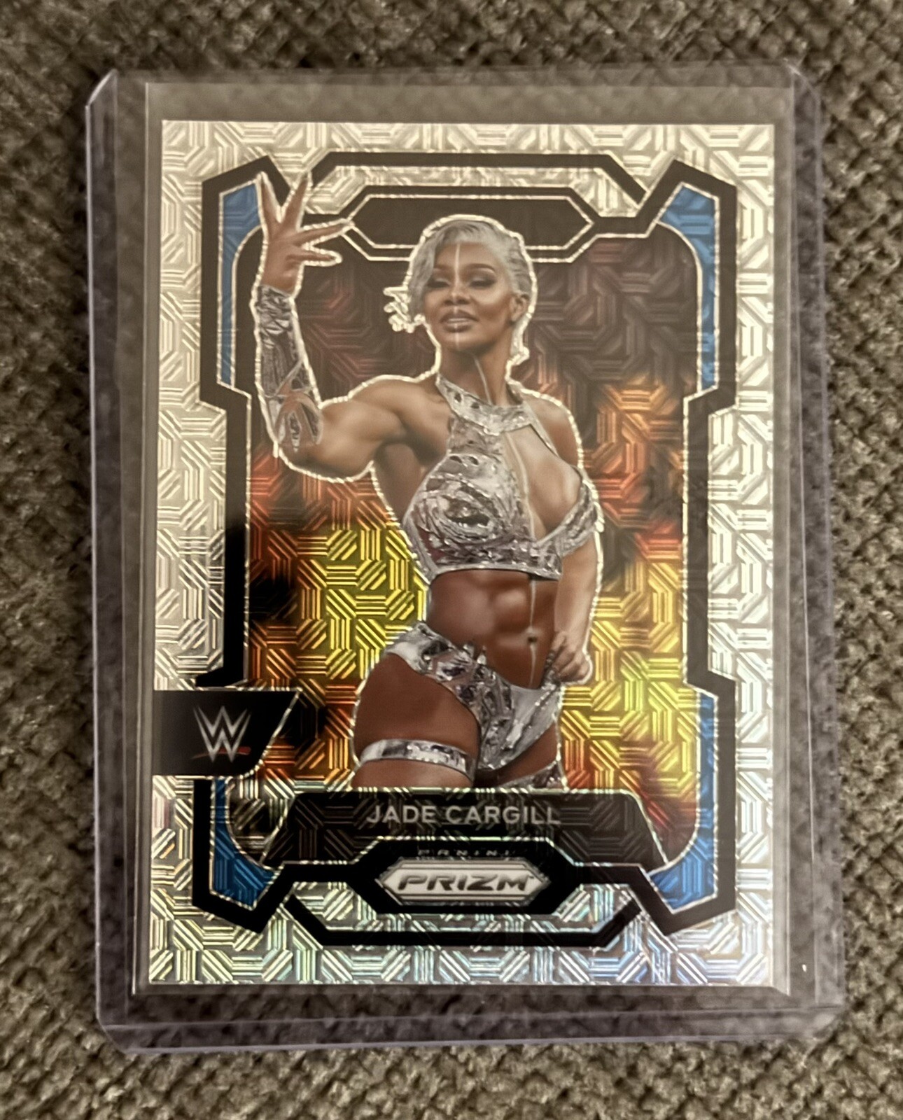 JADE CARGILL 2024 Panini Prizm WWE Mojo Prizm SSP # 03/25 SmackDown 1st Prizm