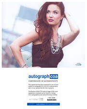 Sierra Boggess Signed 8x10 Photo The Phantom of the Opera Broadway ACOA COA