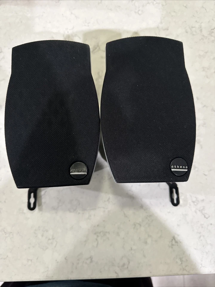 Soporte de montaje de sonido envolvente para estantería Athena Micra6 Satellite negro #19066 Foto 2 de 4