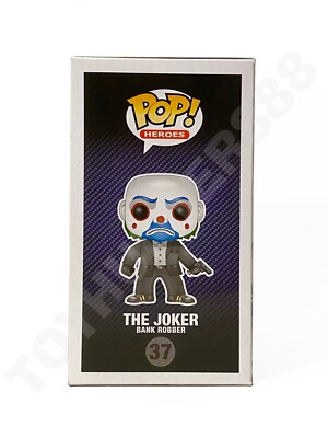 Funko Pop The Dark Knight Trilogy 37 The Joker Bank Robber Vaulted