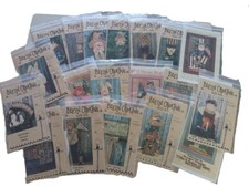 Bundle/Lot 20 Tole Painting Patterns Angel Doll Americana Bunny Snowman More