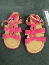 Bright Pink Children Place Size 1 Girls Open Toed Sandals preowned