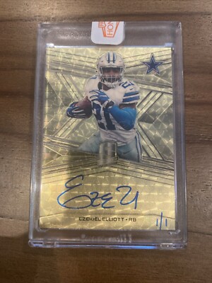 2018 Spectra Ezekiel Elliot 2020 Honors Auto Vinyl 1/1