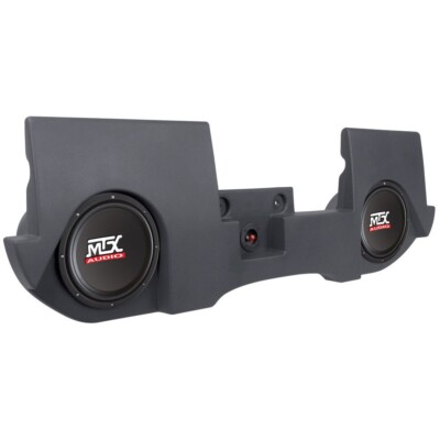 MTX DRQC20AC-TN Amplified 2 x 10'' 4-Ohm Vehicle Subwoofer System