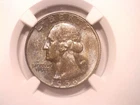 NGC 1956 WASHINGTON QUARTER MS 66