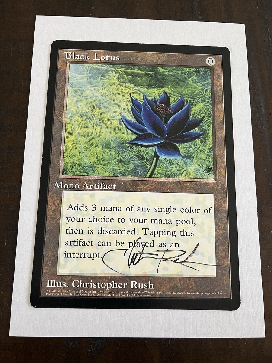大判カード Black Lotus 6x9 1996 scrye 1枚 MTG 大判カード Black Lotus 6x9 1996 scrye 1枚 MTG - メルカリ