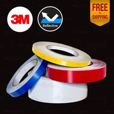 3M REFLECTIVE High Visibility Durable DIY Self-Adhesive Roll Decal Tape Stickers