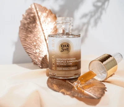 DAX COSMETICS DAX SUN concentrated self tanning drops for face and body all skin tones 15ml