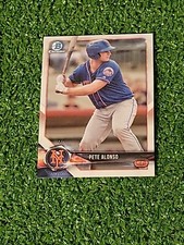 Pete Alonso 2018 Bowman Chrome #BCP137 Prospect New York Mets