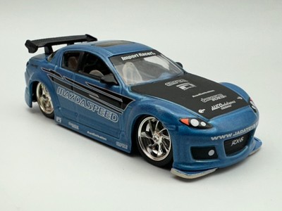 レア！！JadaTOYSミニカー8台セット JADA TOYS IMPORT RACER MITSUBISHI LANCER EVOLUTION VIII WAVE