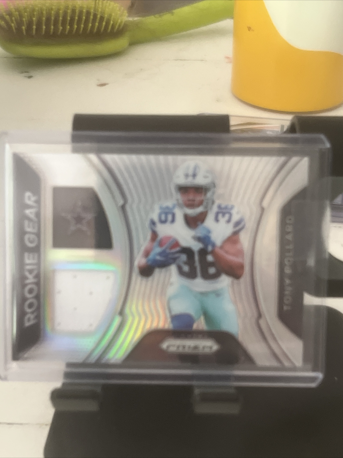 2019 Panini Prizm - Silver Rookie Gear #RG-TP Tony Pollard (MEM, RC)