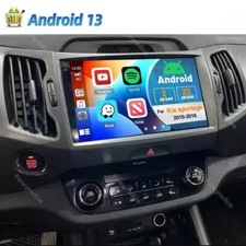 For KIA Sportage 3 2010-2016 9" Android 13 Car Stereo Carplay GPS Navi RDS Radio