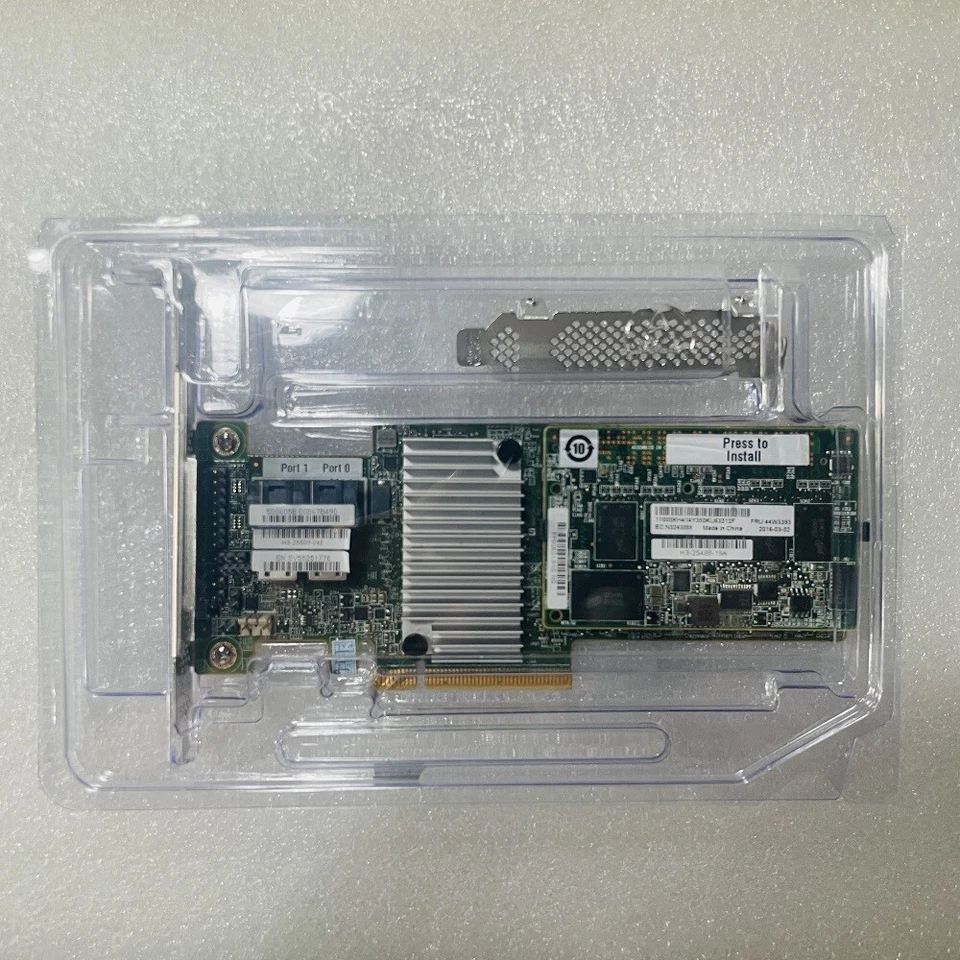 IBM M5210 w/1GB CACHE BBU w/2 CABLES RAID 12Gb/s NAS(DELL H730P/LSI 9361-8i) - Image 2 of 4